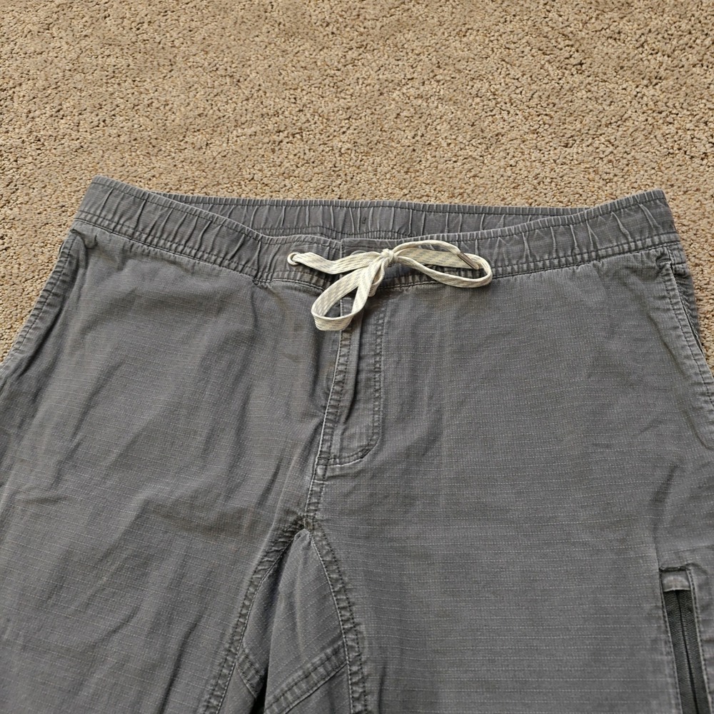 Vuori Ripstop Pant Mens XL Charcoal Grey Organic Cotton Stretch V412 Hiking - Picture 8 of 14